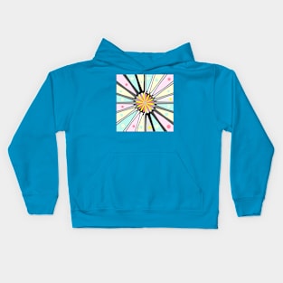 Happy geometric design Kids Hoodie